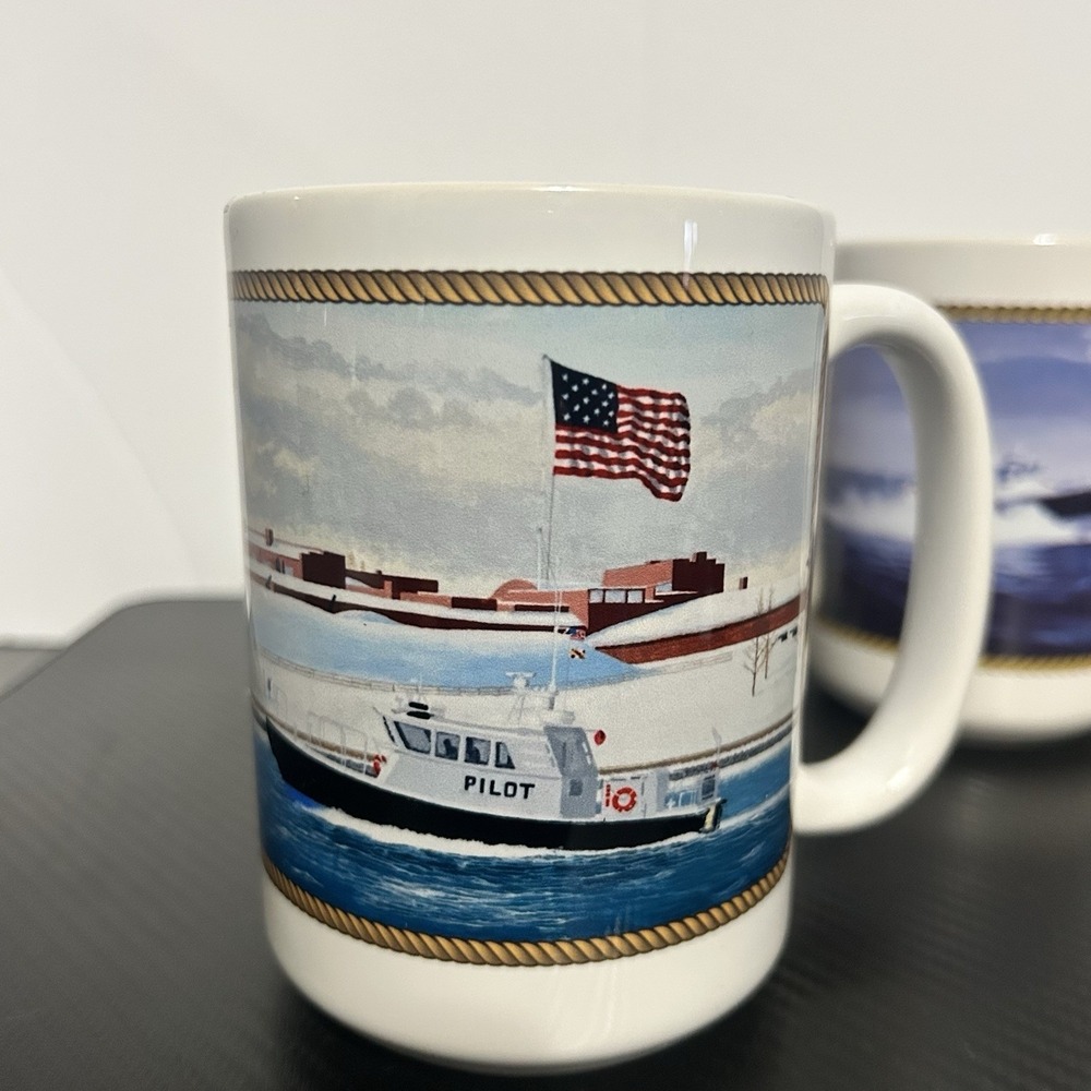 ASSOCIATION OF MARYLAND PILOTS Coffee Mugs, Set Of 3 (2011,2021,2024) - Picture 2 of 8